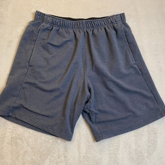 Eddie Bauer Mens Shorts Large Gray Elastic Waist Casual - Picture 6 of 6